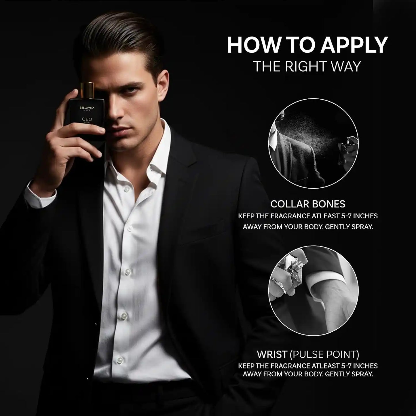 Men's Luxury Eau De Parfum – Long-Lasting Scent Matrix For All-Day Unstoppable Confidence