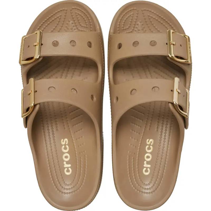 Ultra-Comfy Dual-Strap Adjustable Cushioned Slides