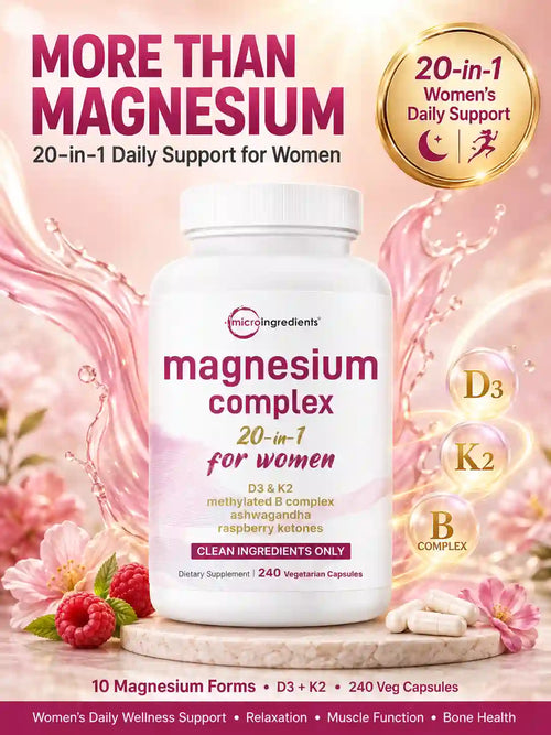 Micro Ingredients Magnesium Complex 20-in-1 for Women