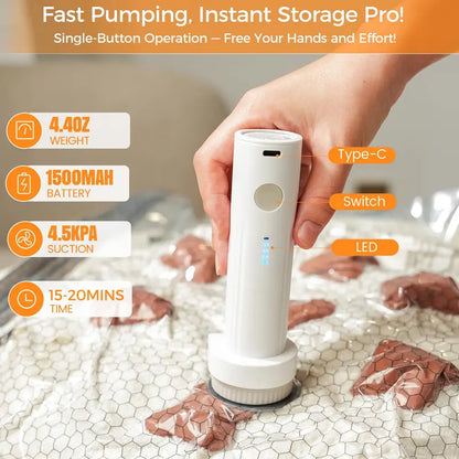 Ultimate Vacuum Storage Bags with Electric Pump Set