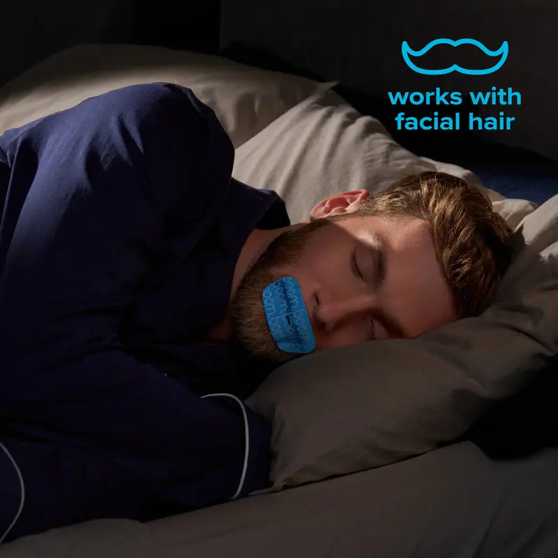Sleep Deeper & Breathe Better with Gentle Mouth Tape