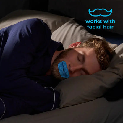 Sleep Deeper & Breathe Better with Gentle Mouth Tape