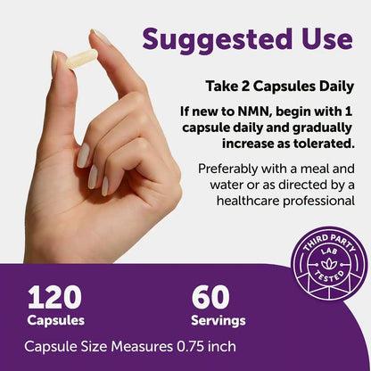 NMN Cellular Booster – 10-in-1 Ultimate NAD+ Complex For Youthful Energy & Vitality