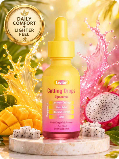 Liposomal Cutting Drops: Fast Anti-Bloat, Detox & Lymphatic Support
