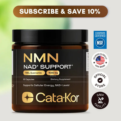 NMN Supplement – 1000mg 4-In-1 Synergistic Complex For Cellular Energy & Healthy Aging
