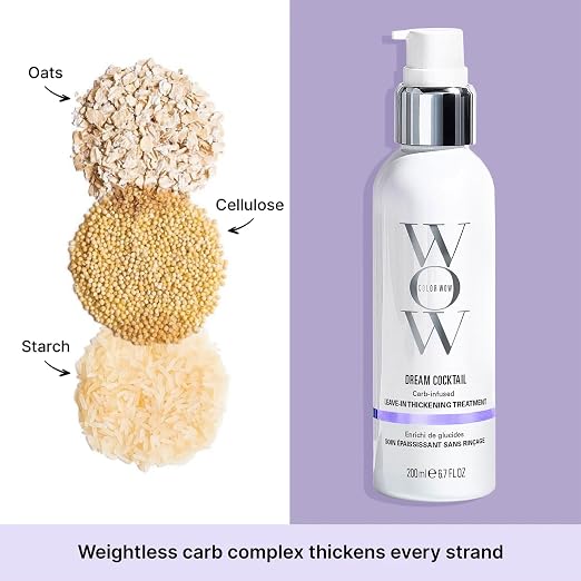 Hair Thickening Treatment – Carb-Infused Fiber Complex For Instant Fullness & Volume