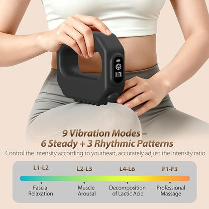 Fascia Ring Massager – Hands-Free Deep Percussion For Instantly Relieving Back & Waist Pain