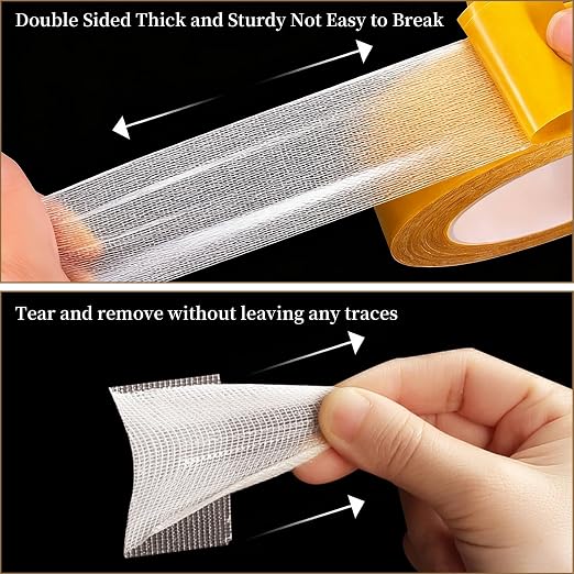 Double-Sided Mesh Tape – Ultra-Strong Heavy-Duty Adhesive For Instant Residue-Free Bonding